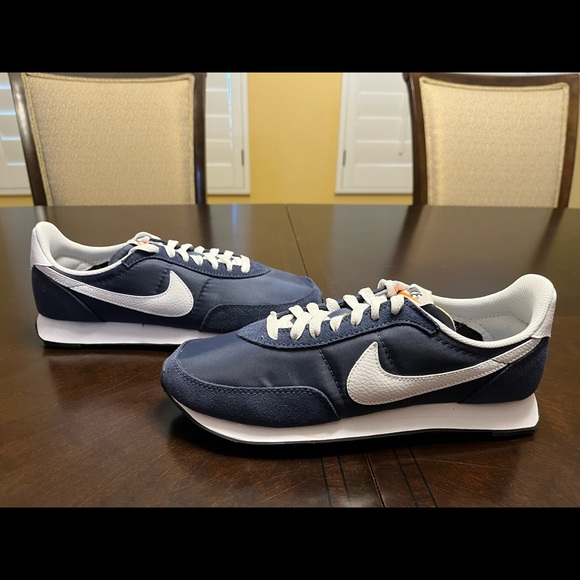 New Nike Waffle Trainer 2 Blue White Sneaker Shoes Size US 8 - Picture 7 of 12